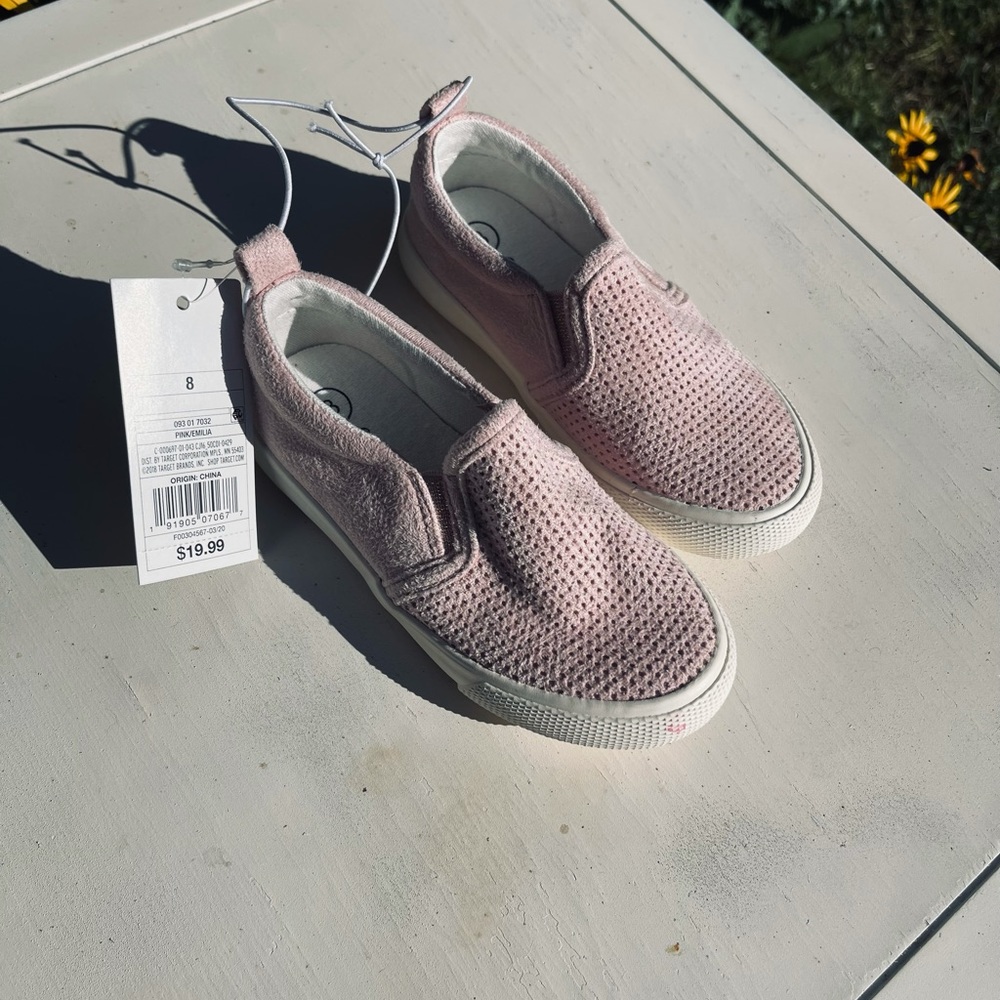 Brand New!! Size 8 Cat and Jack Loafers!!! Pink!